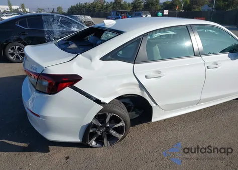 2025 Honda Civic Hybrid Sport/Sport Touring из США, поврежденный, VIN 2HGFE4F8XSH339610